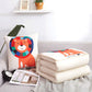 Multifunctional 2 in 1 Throw Pillow Quilt Travel Blanket and Pillow Airplane Flight Blanket Suitable for All Kinds of Indoor&Outdoor Scenes